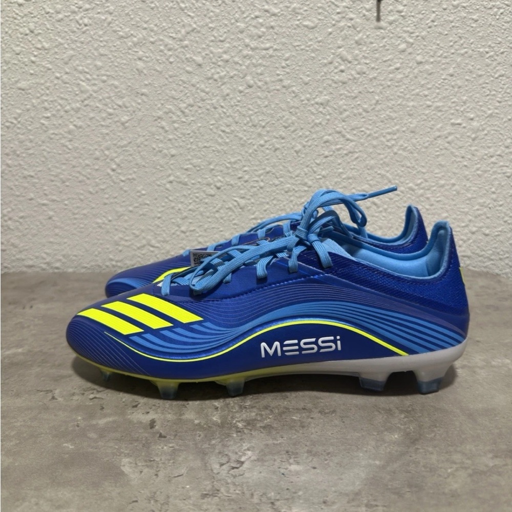 Adidas F50 Messi Pro Firm Ground Football Cleats Mens Size 8.5 JQ7953